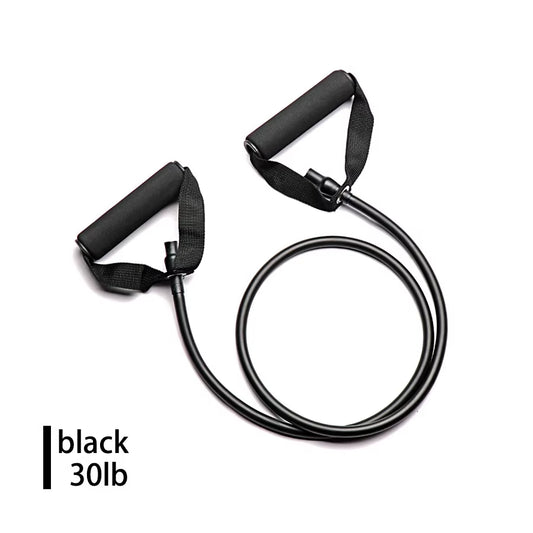 5 Levels Resistance Bands with Handles Training Exercise Tube Band Pull Rope Fitness Elastic Bands Workouts Strength Equipment