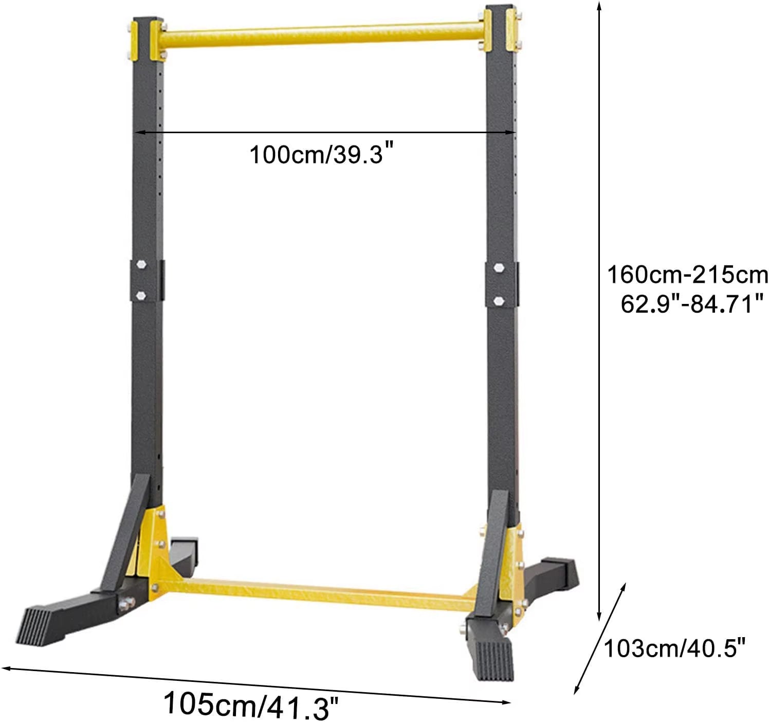 Pull up Station, Max Bearing 400 LBS, Portable Power Tower Pull up Bar Station, Free Standing Pull up Bar Stand for Home Gym, Pu