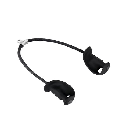 Fitness Grip Double Head Rope Pull down Handle Triceps Biceps Back Muscle Strength Training Gym Grips Work Weights Equipment