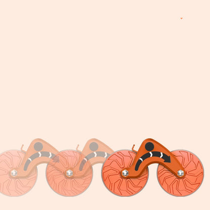 Beginner'S Automatic Rebound Belly Wheel Fitness Equipment