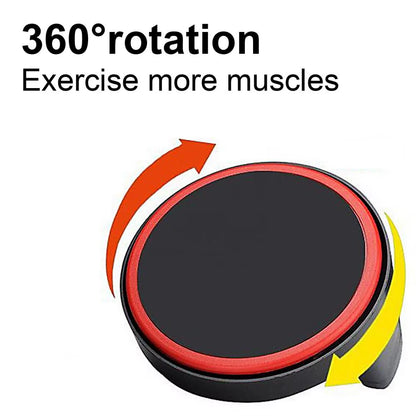 1Pair Portable Push up Bars Anti-Slip Press-Up Stand with Rotating Handles Fitness Equipment for Arm and Chest Strength Training