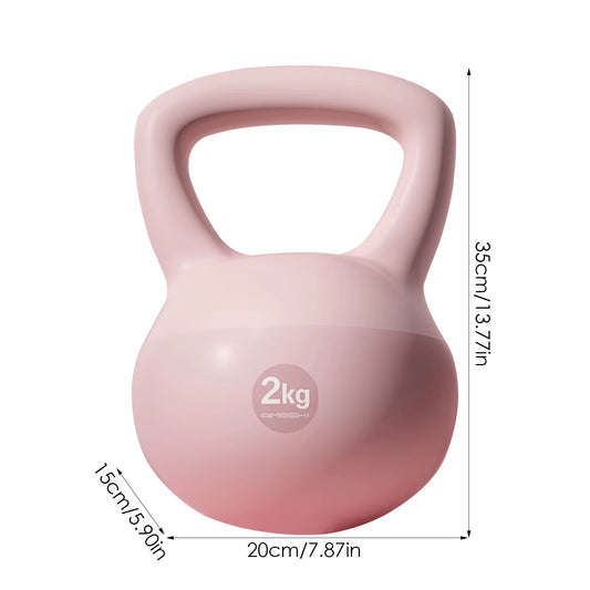 Women Kettlebell Weights 4.4 Lb Wide Grip Kettlebell Strength Training Kettlebells for Full Body Workout Weightlifting Training