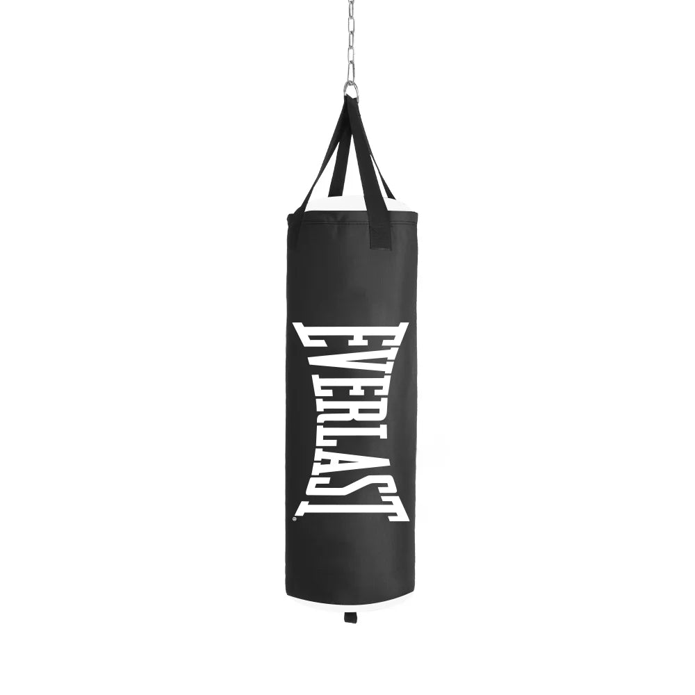 70 Lb Poly Canvas Heavy Bag Kit with Hanger for Boxing & MMA