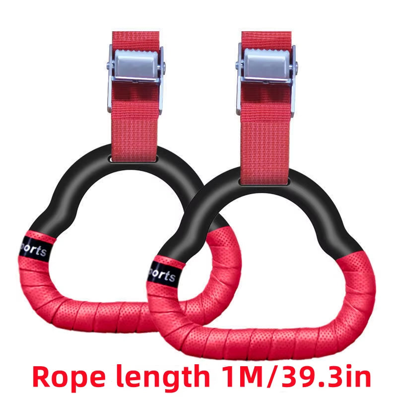 Gymnastics Rings Fitness Home Children'S Horizontal Bar Indoor Adult Pull up Wristband Stretching Training Fitness Equipment