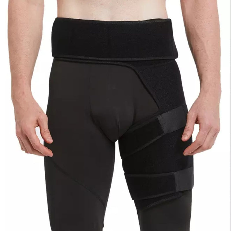 Fitness Leg Guard Groin Belt Leg Guard Waist Guard Anti-Muscle Strain Hip Belt