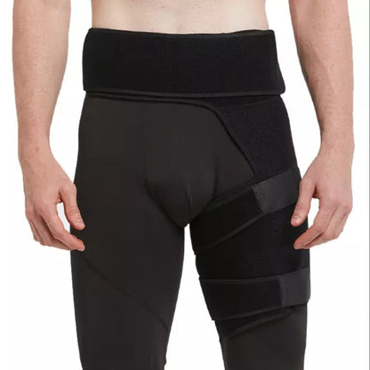 Fitness Leg Guard Groin Belt Leg Guard Waist Guard Anti-Muscle Strain Hip Belt