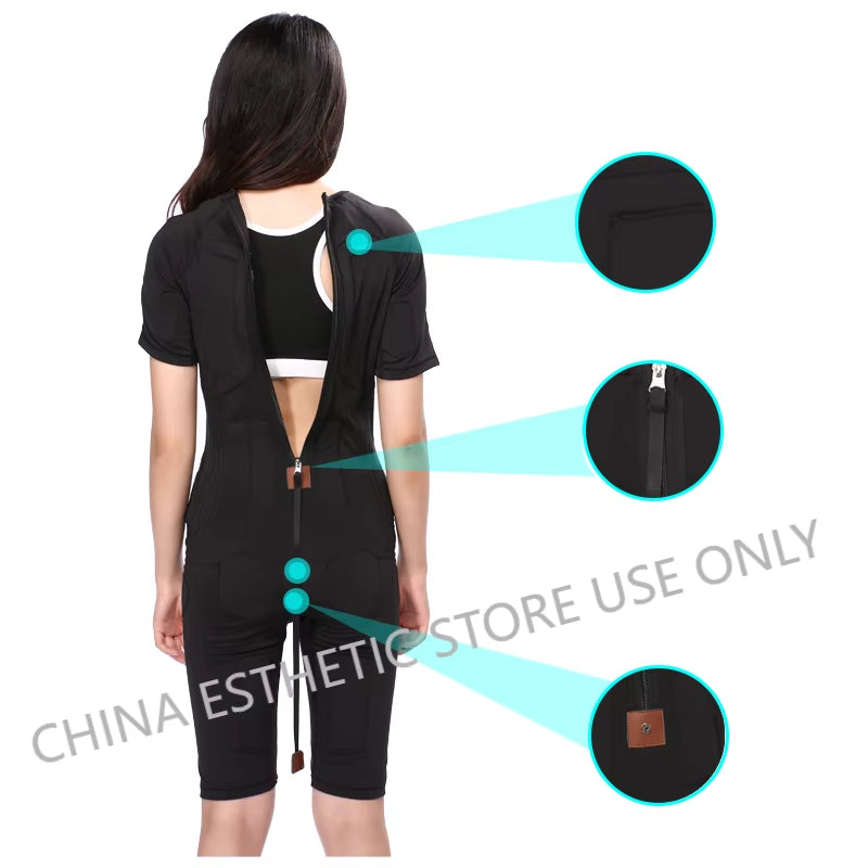 New Gym Ems Suit Wireless Fitness Ems Fitness Equipment Suit Gym Wireless Fitness Equipment Muscle Training Suit