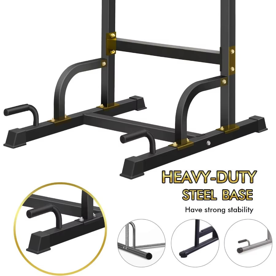 Power Tower Pull up Bar Dip Station/Stand for Home Gym Strength Training Workout Equipment