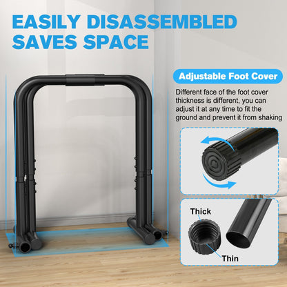 Dip Station Functional Heavy Duty Dip Stand Fitness Pull up Stand Dip Bar