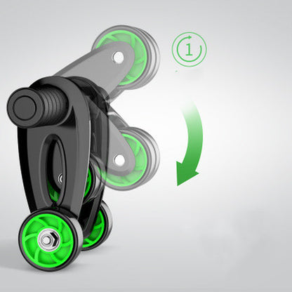 Foldable Abdominal Wheel Abdominal Muscle Wheel Roller Home Fitness Equipment