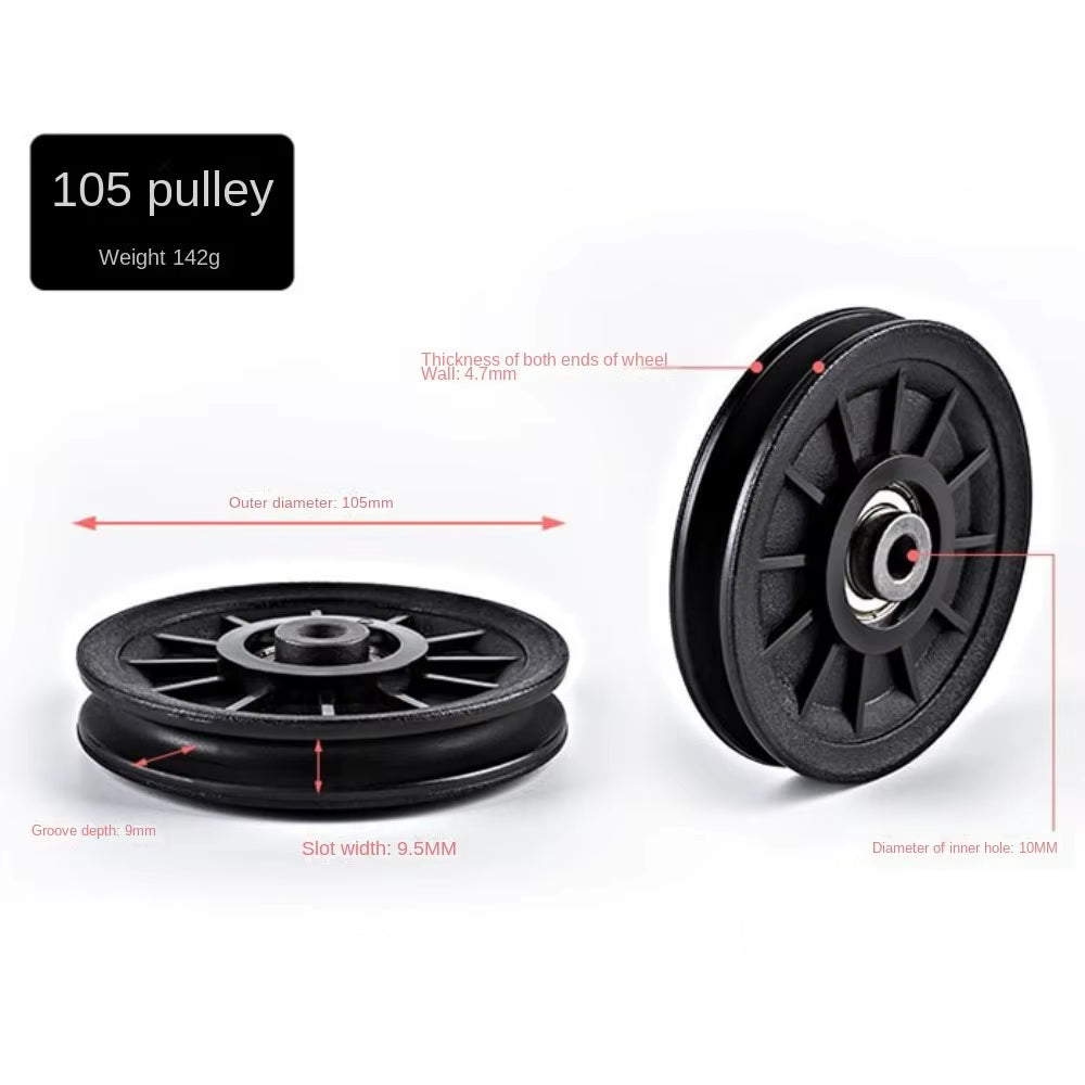 Nylon Bearing Pulley Wheel for Gym Fitness Equipment Cable Machine Part