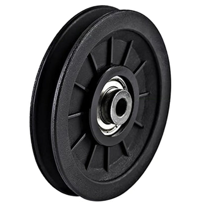 1Pc Nylon Bearing Pulley Wheel round Fitness Pulley Wheel Bearing Replacements Gym Equipment Parts for Fitness Equipment