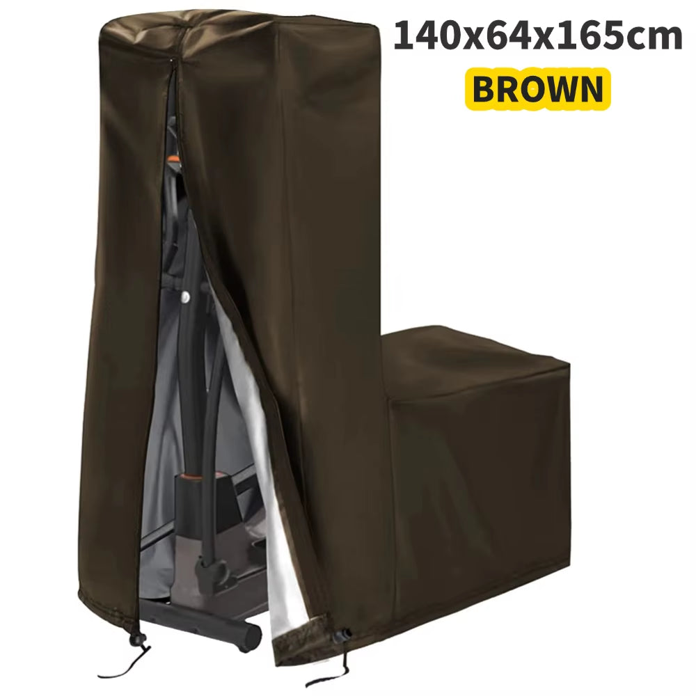 420D Elliptical Machine Dustproof Elliptical Trainer Protective Cover Sun Protection Cover Outdoor Machine Cover