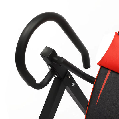 Inversion Table Blue/Black/Black＆Red 4 Inverted Gear Handstand Machine Gym Foldable Back Stretcher Inversion Assist Device