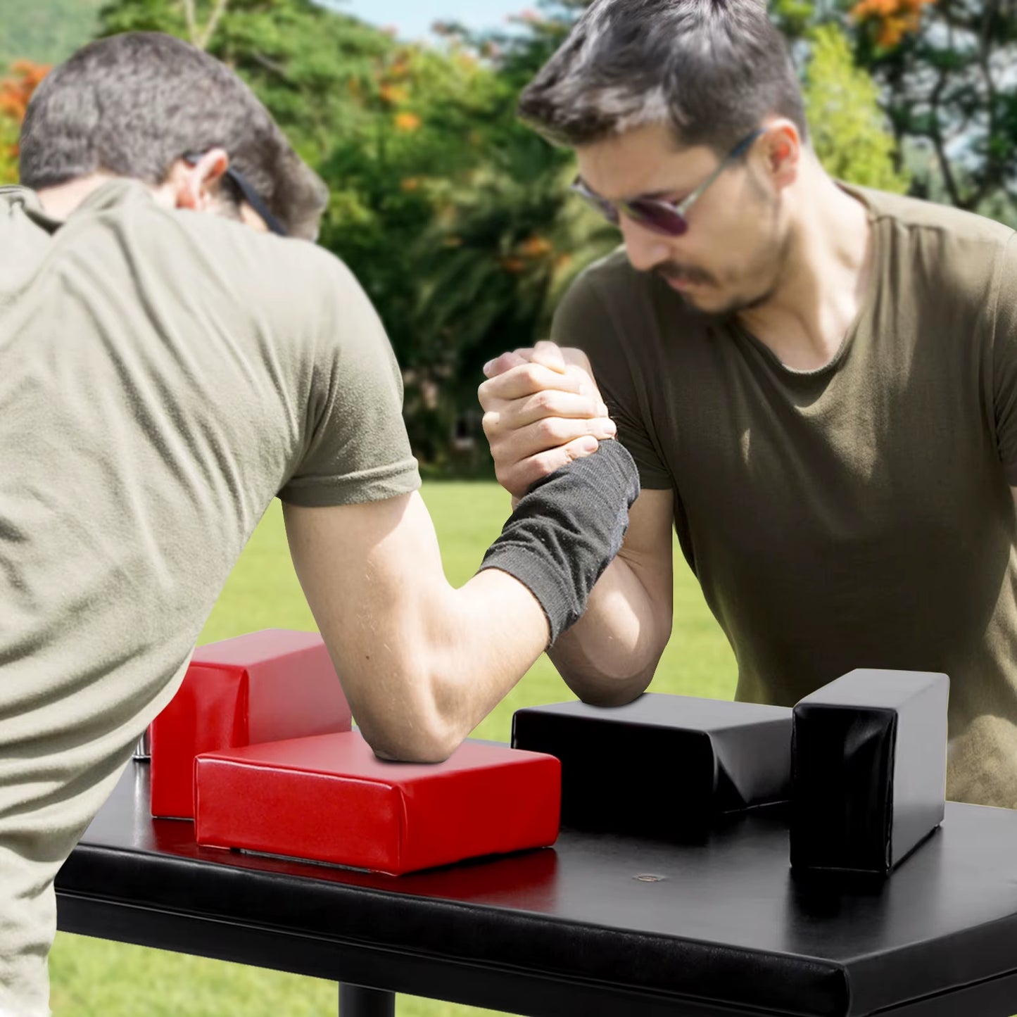 Professional Arm Wrestling Battle Table Carbon Steel Arm Wrestling Equipment Exercise Tools