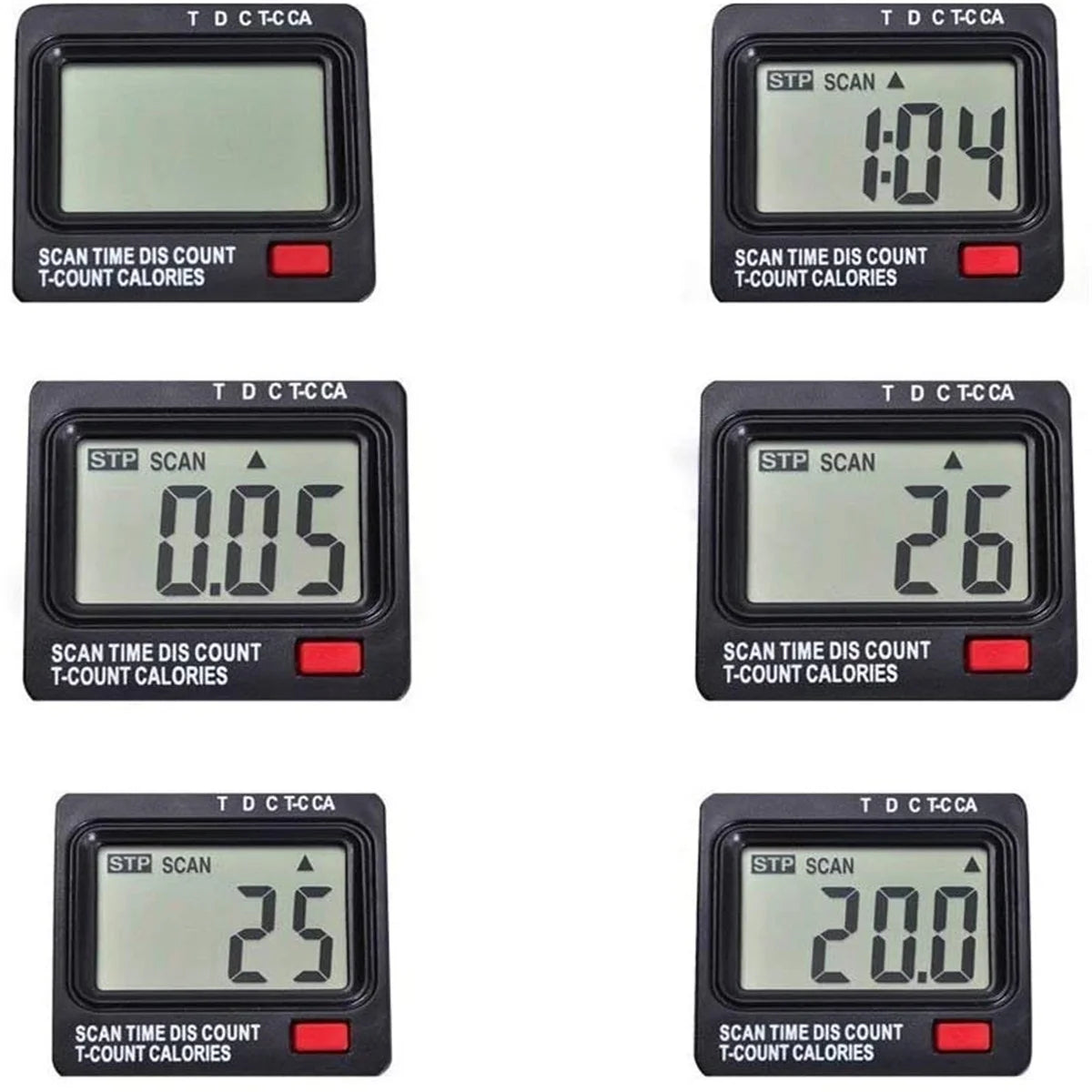 Mini Multi-Function Stepper, Exercise Bike, Digital under Desk Bike with LCD Screen Display, Pedal Exerciser Peddler for Leg Arm and Knee for Elderly