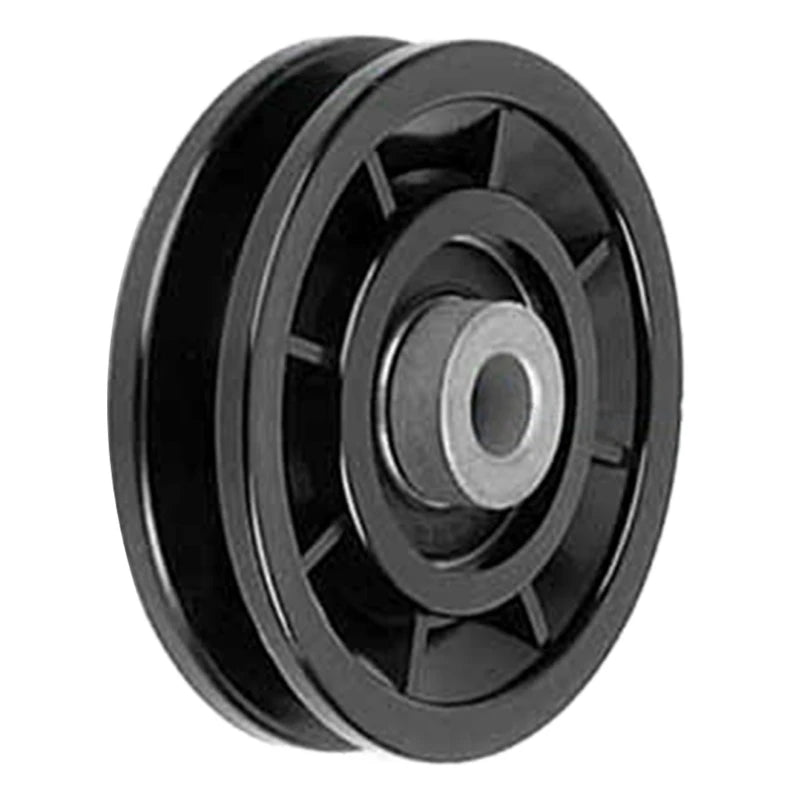 1Pc Nylon Bearing Pulley Wheel round Fitness Pulley Wheel Bearing Replacements Gym Equipment Parts for Fitness Equipment