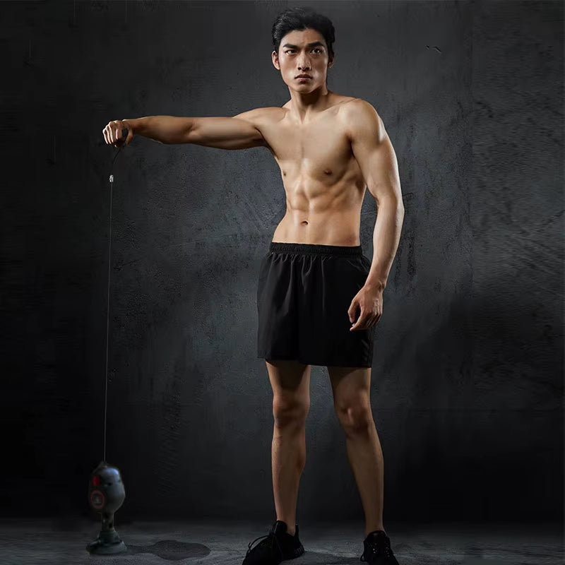 Fitness Pull Rope Trainer with Suction Cups Portable Gym Resistance Bands Machine with Sucker Full Body Workout Equipment