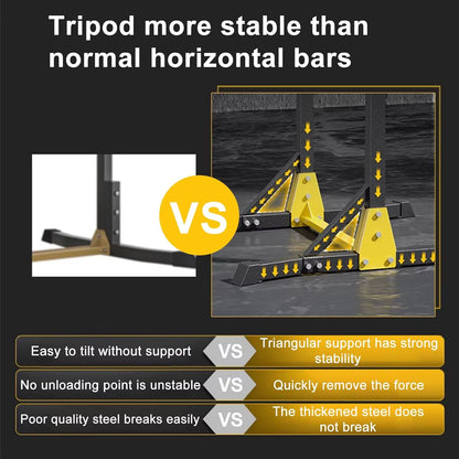 Pull up Station, Max Bearing 400 LBS, Portable Power Tower Pull up Bar Station, Free Standing Pull up Bar Stand for Home Gym, Pu