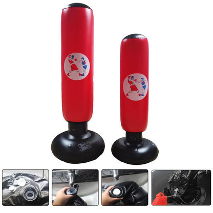 Home Boxing Punching Bag Sandbag Iatable Boxing Column Tumbler Sandbag Kick Martial Arts Training Equipment