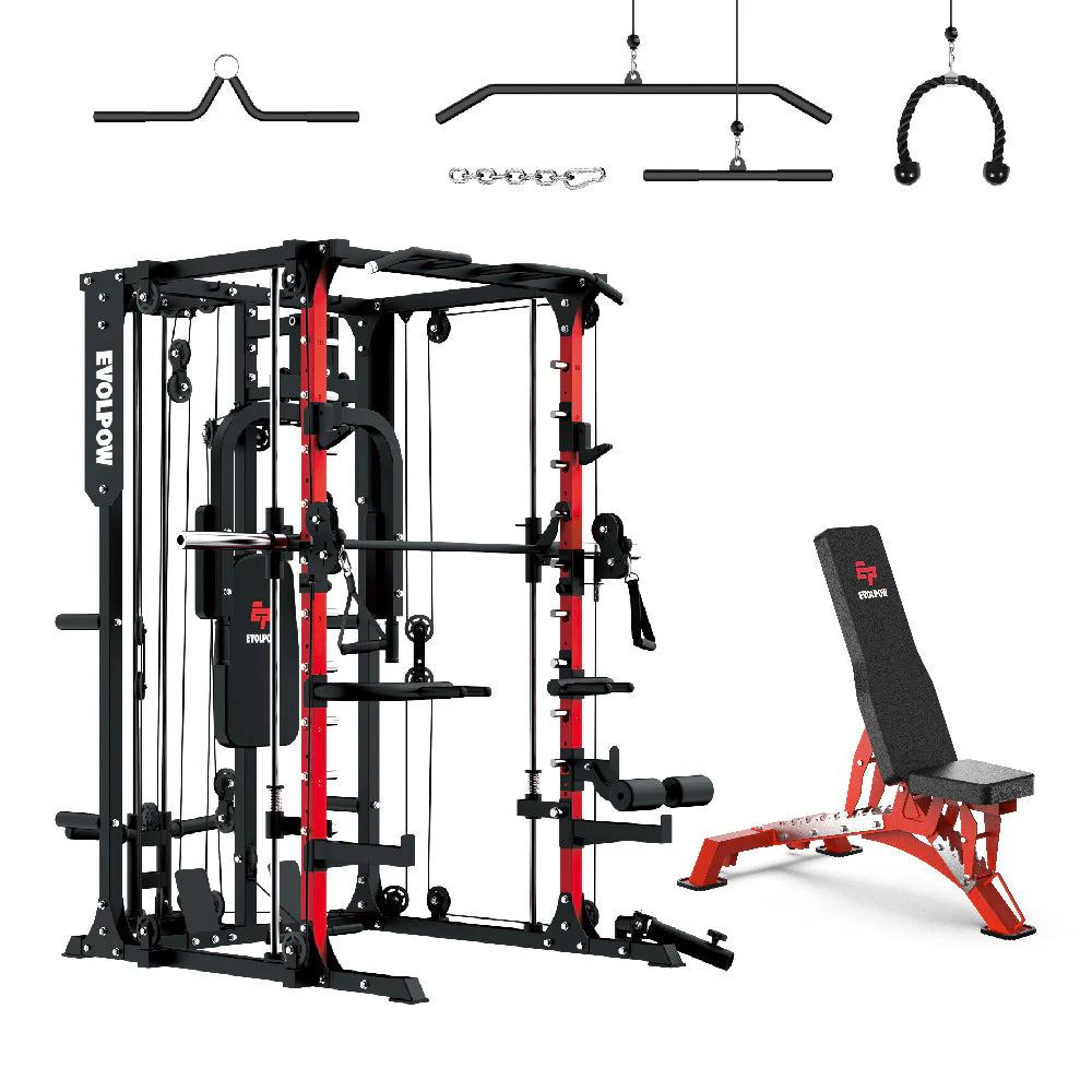 M2A Brute All-In-One Smith Machine Home Gym