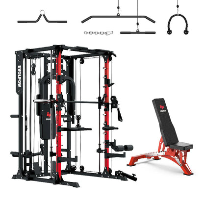 M2A Brute All-In-One Smith Machine Home Gym