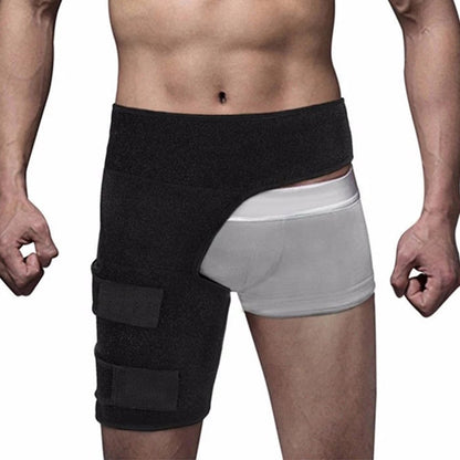 Fitness Leg Guard Groin Belt Leg Guard Waist Guard Anti-Muscle Strain Hip Belt