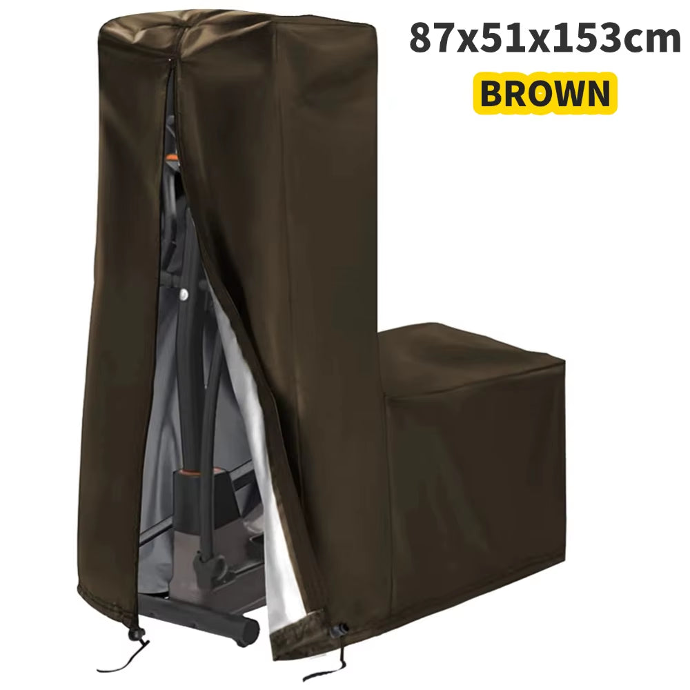 420D Elliptical Machine Dustproof Elliptical Trainer Protective Cover Sun Protection Cover Outdoor Machine Cover