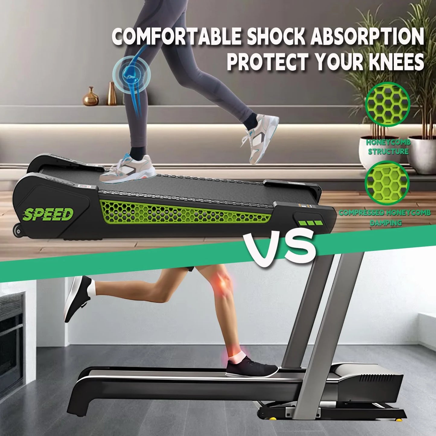 [TREADMILL CLEARANCE]  300LBS Capacity Walking Pad Compact Treadmills for Home Treadmills under Desk Treadmill Treadmills for Home Small Walking Treadmill Portable Mini Treadmill