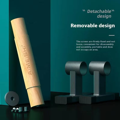 1 Pair Gym Push-Up Bar Stands with Handles Chest Abdomen Arms Back Bodybuilding Training Handstand Parallel Rod Gym Accessories