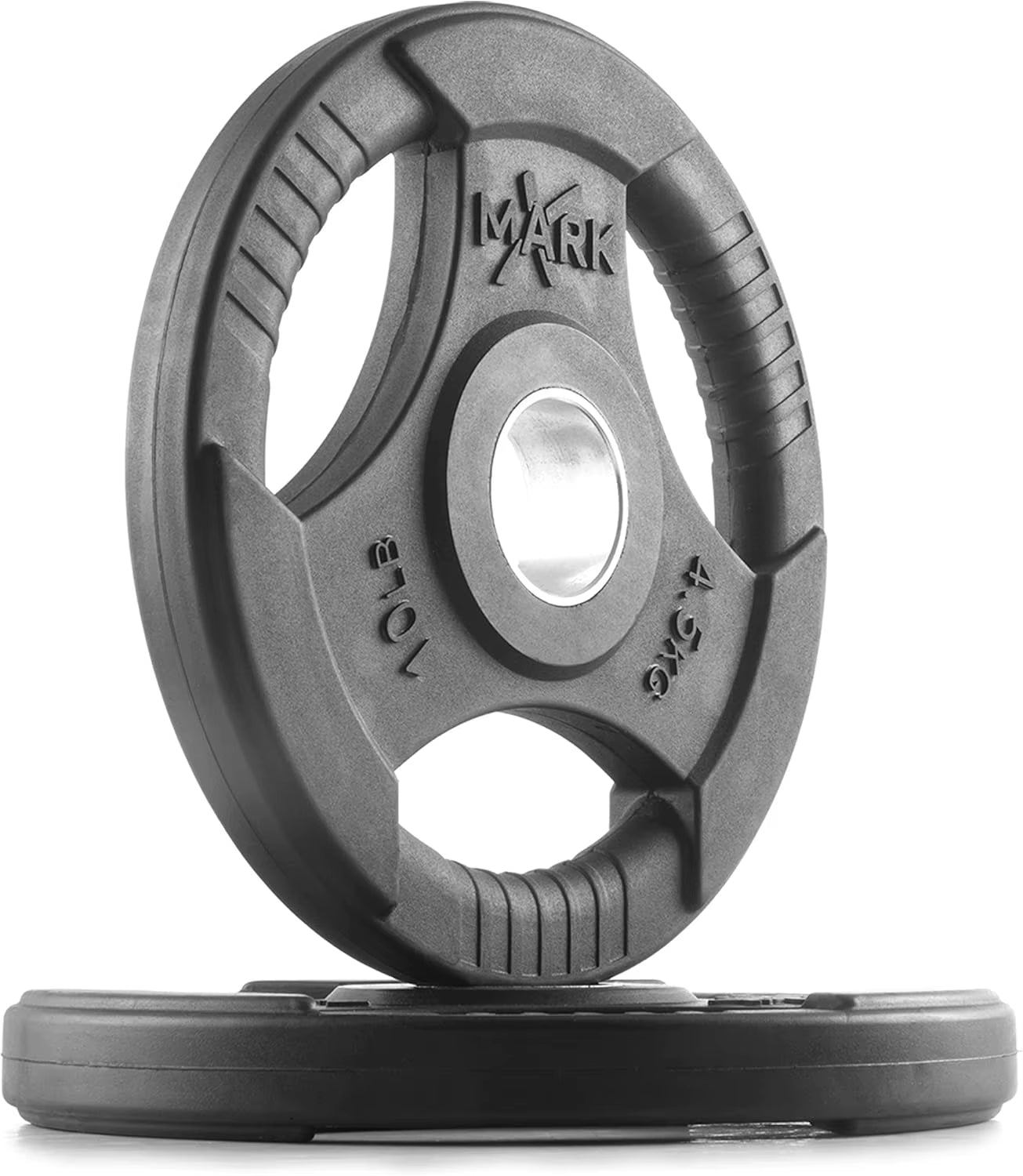 Pair or Set of Weight Plates, Rubber Coated Exercise Weights for Barbell, Strength Training Weight Set for Home Gym