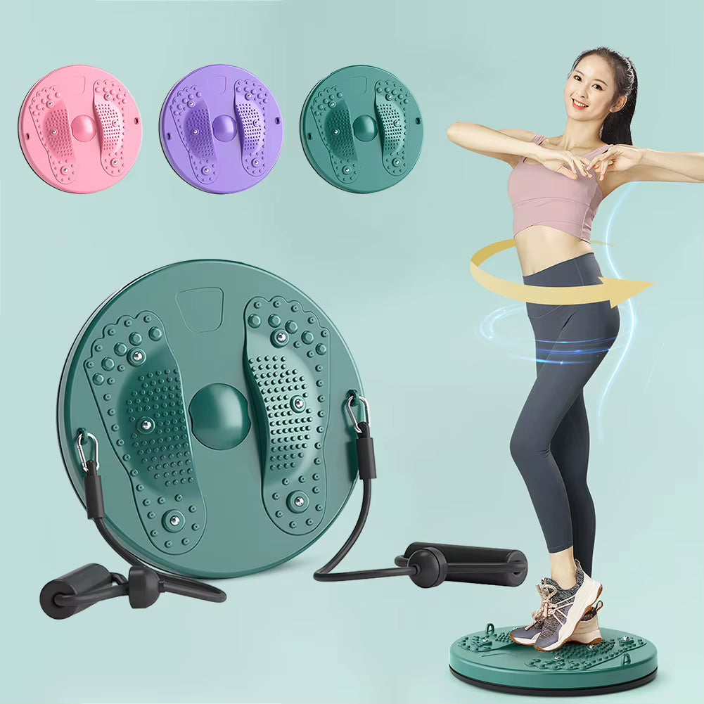 Bodybuilding Fitness Twist Waist Disc Health Trainer Fitness Equipment Balance Board Disc Slimming Gym Equipment Feet Exerciser