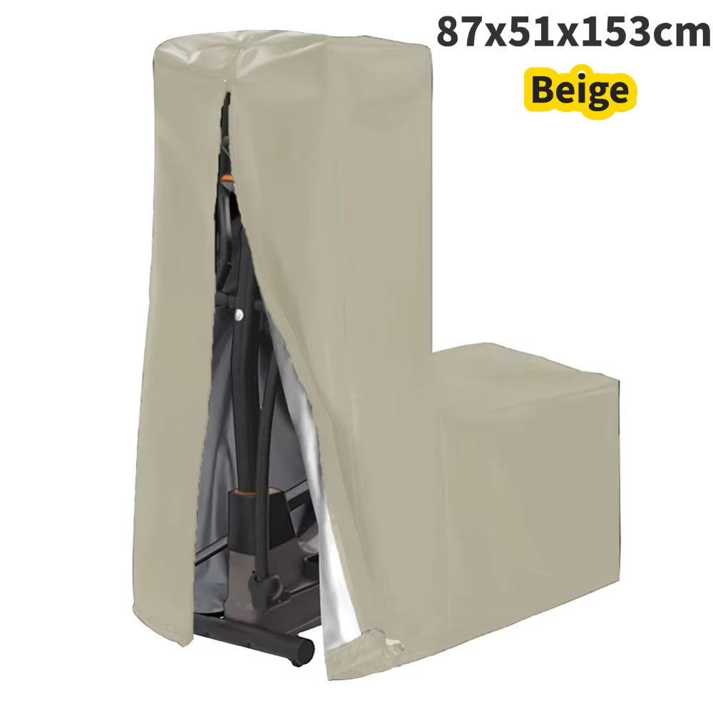 420D Elliptical Machine Dustproof Elliptical Trainer Protective Cover Sun Protection Cover Outdoor Machine Cover
