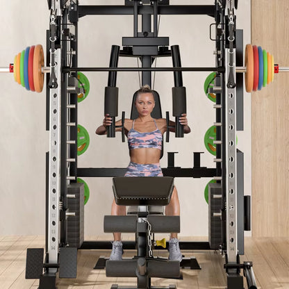 Professional Smith Comprehensive Trainer Home Multi Functional Combination Fitness Equipment Flying Bird Squatting Longmen Frame