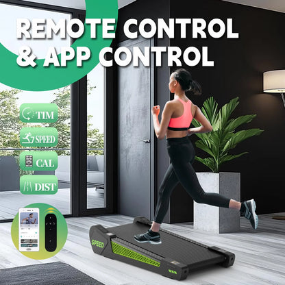 [TREADMILL CLEARANCE]  300LBS Capacity Walking Pad Compact Treadmills for Home Treadmills under Desk Treadmill Treadmills for Home Small Walking Treadmill Portable Mini Treadmill