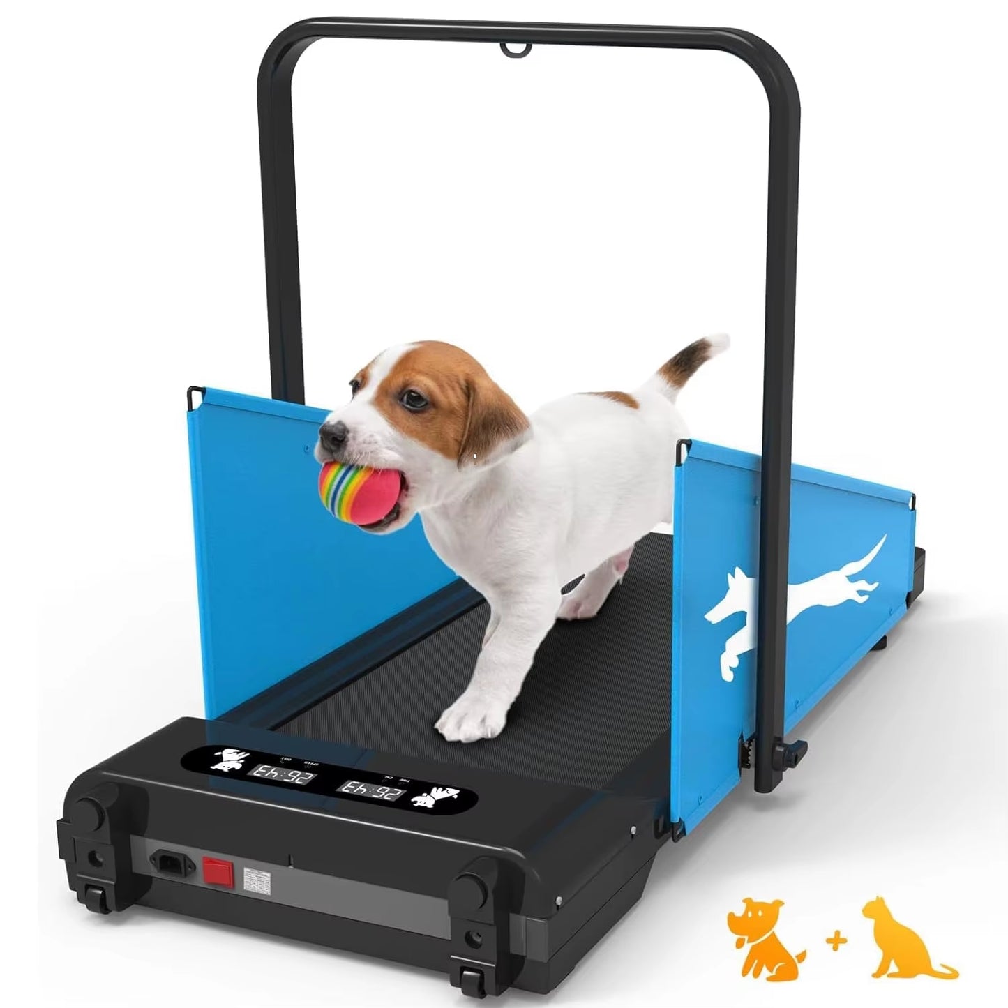 Dog Treadmill 220Lbs Dog Trotter Tred Treadmill for Small Dogs and Medium Dogs 2.5 Hp Folding Doggie Running Machine