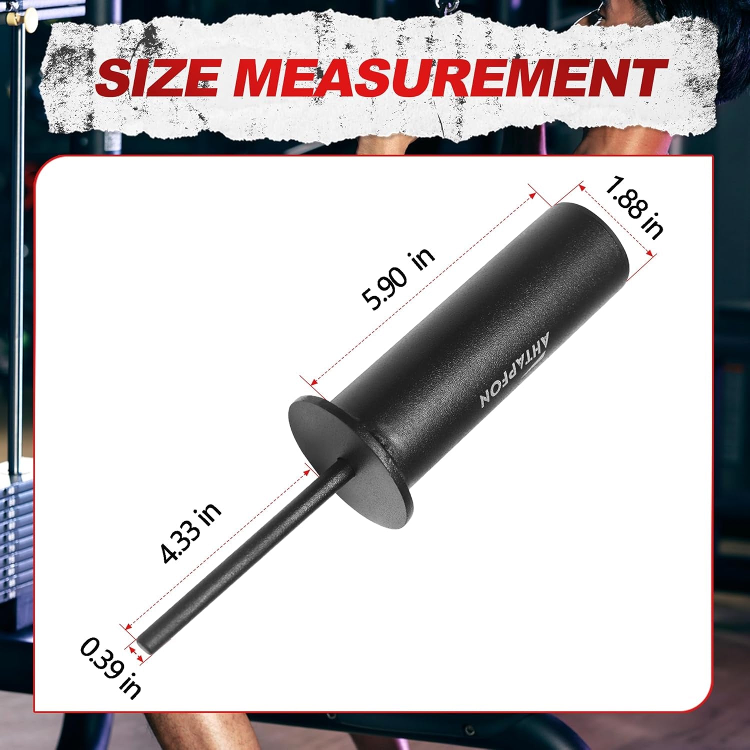 Weight Stack Pin Extender for Cable Exercise Machines Gym and Home Fitness