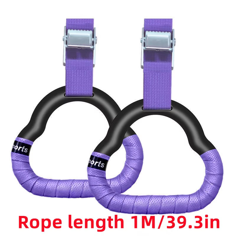 Gymnastics Rings Fitness Home Children'S Horizontal Bar Indoor Adult Pull up Wristband Stretching Training Fitness Equipment