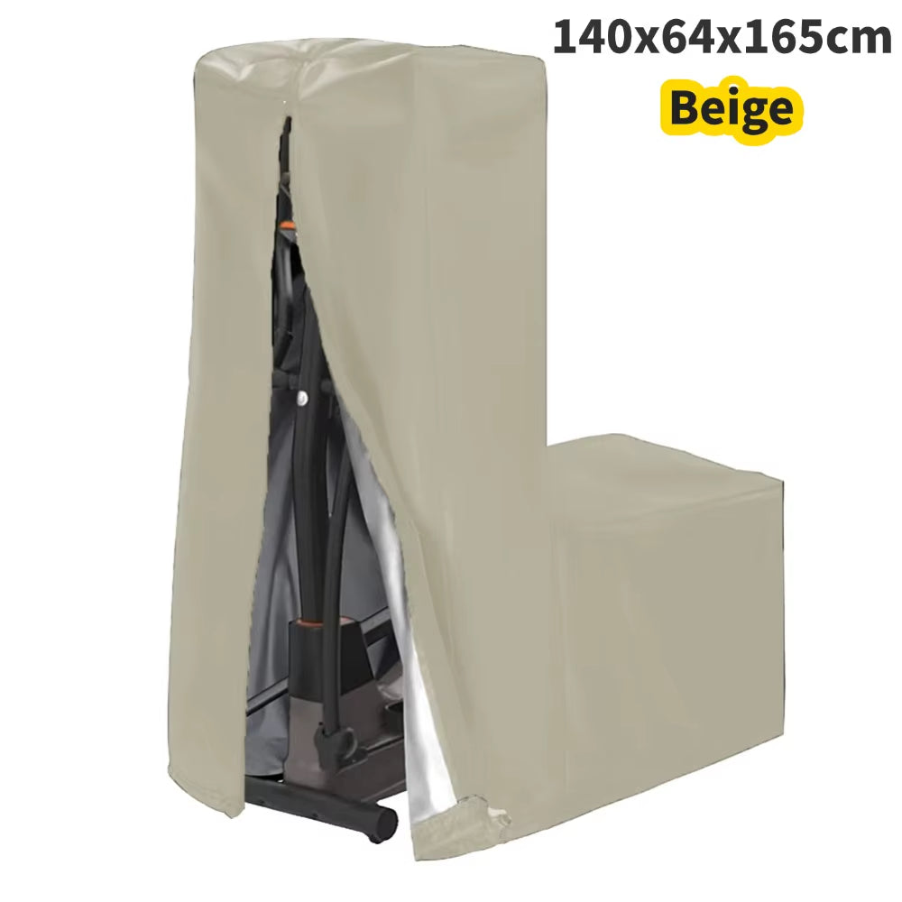420D Elliptical Machine Dustproof Elliptical Trainer Protective Cover Sun Protection Cover Outdoor Machine Cover