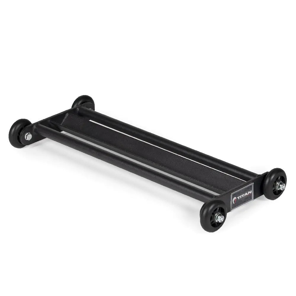 Titan Fitness Glute Hamstring Ab Glider Leg and Ab Roller for Home Gym Fitness Lower Body Workout Equipment